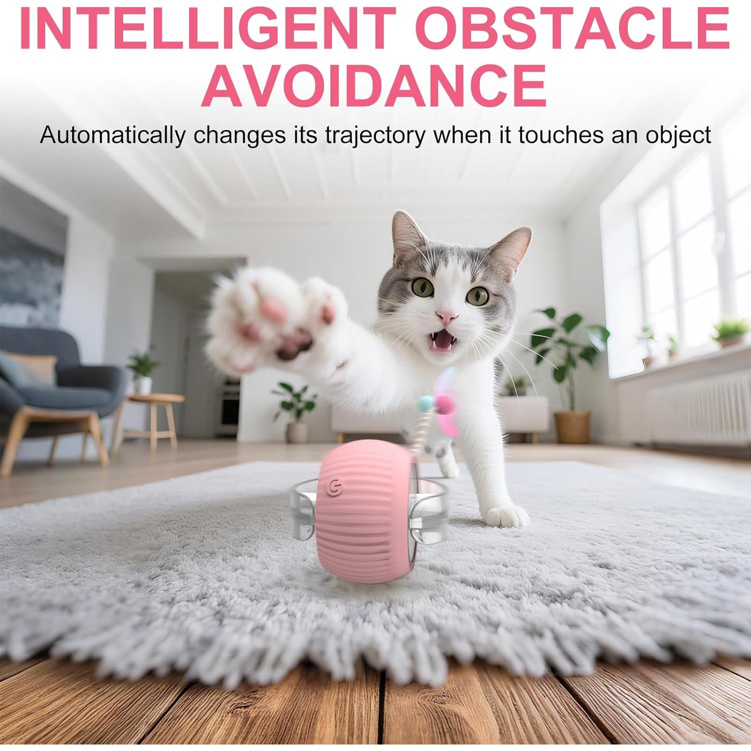 Bola Interactiva para Gatos PETVENTURE BMUS0001 Recargable