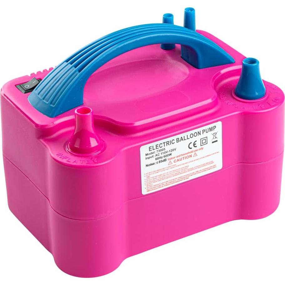 Bomba de Aire Eléctrica Restaurantware 600W para Globos