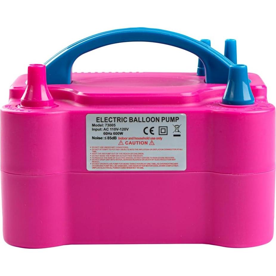 Bomba de Aire Eléctrica Restaurantware 600W para Globos