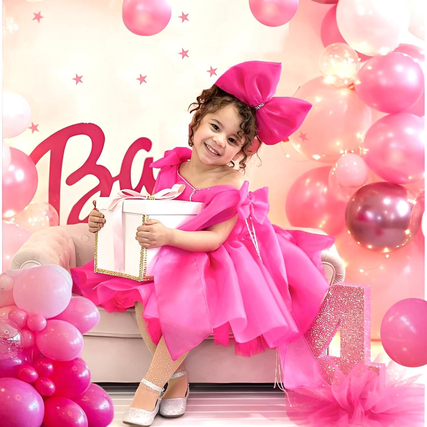 Globos Rosa Chicle y Metálicos Aiwolf 50 Pcs 30.48 cm