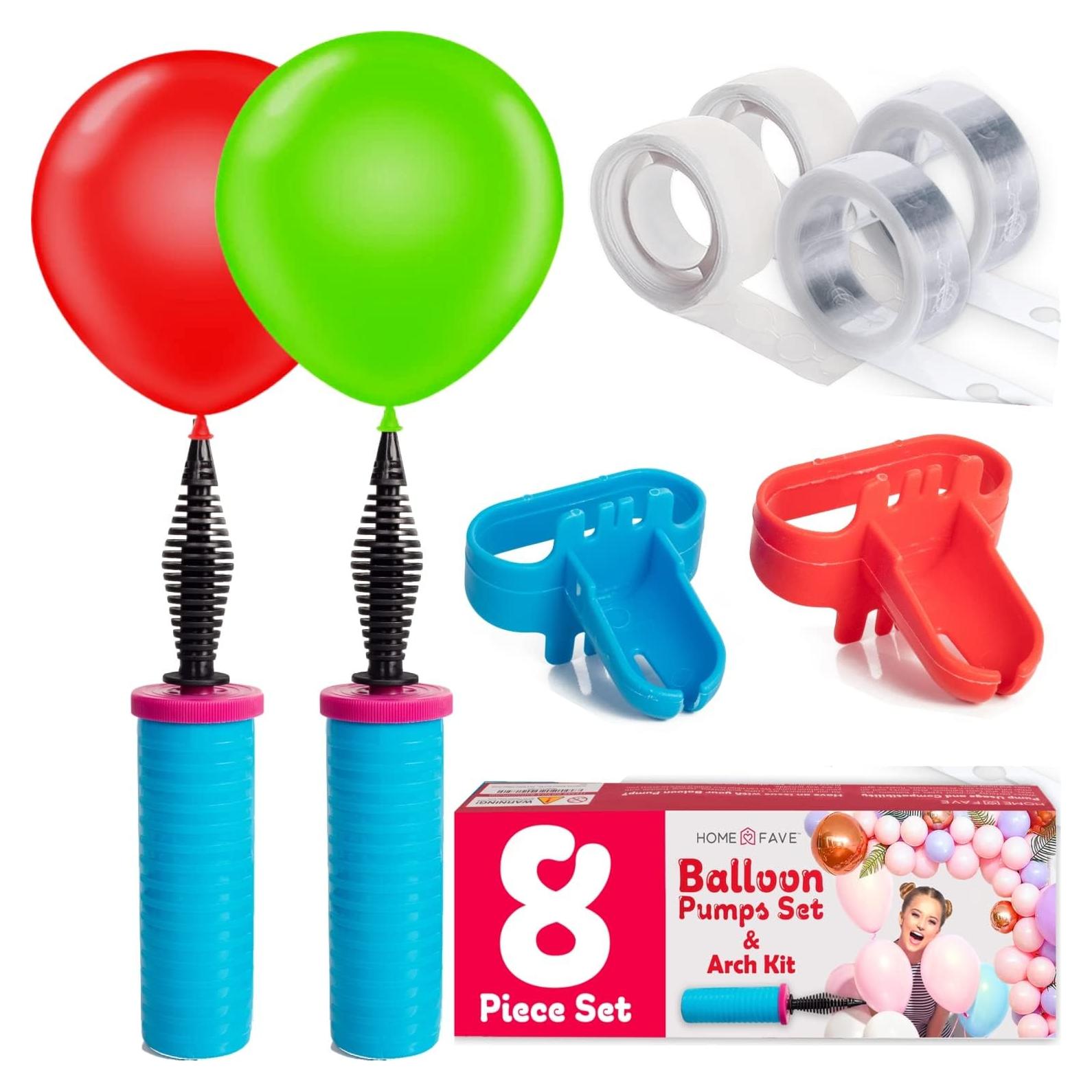 Kit de Arco de Globos HOMEFAVE con 2 Bombas y Cinta 9.75m