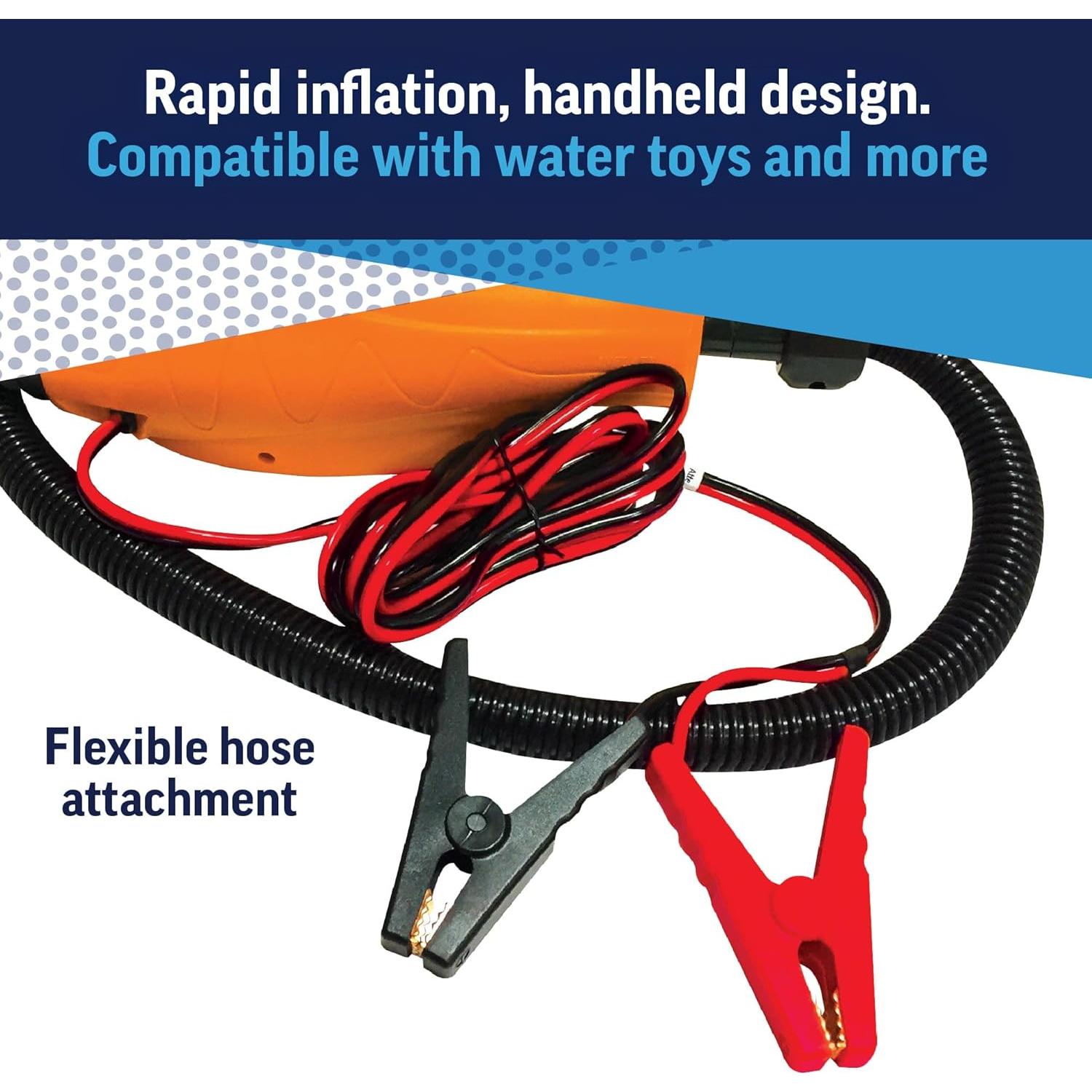 Inflador de Aire Eléctrico WOW Sports Bomba DC 3.0 PSI