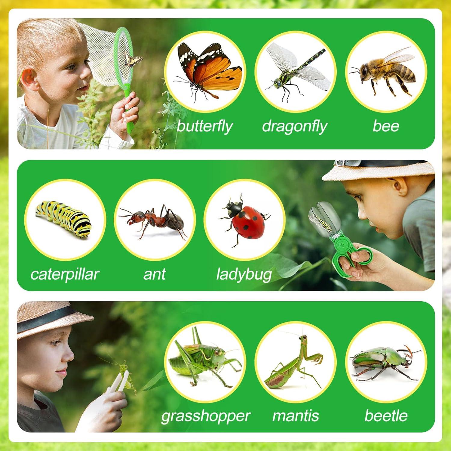 Kit de Captura de Insectos Biubee para Niños 3-8 Años