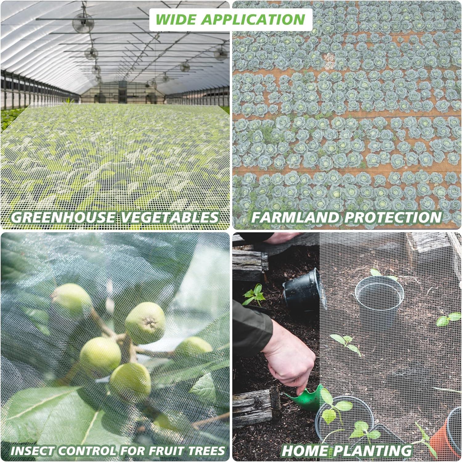 Malla de Jardín Daomong 2.5 x 10 m Ultra Fina Protección Insectos