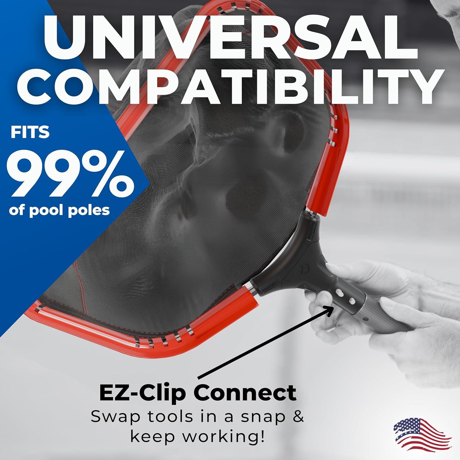 Red de Skimmer de Piscina ProTuff 19" con Reemplazo Vitalicio