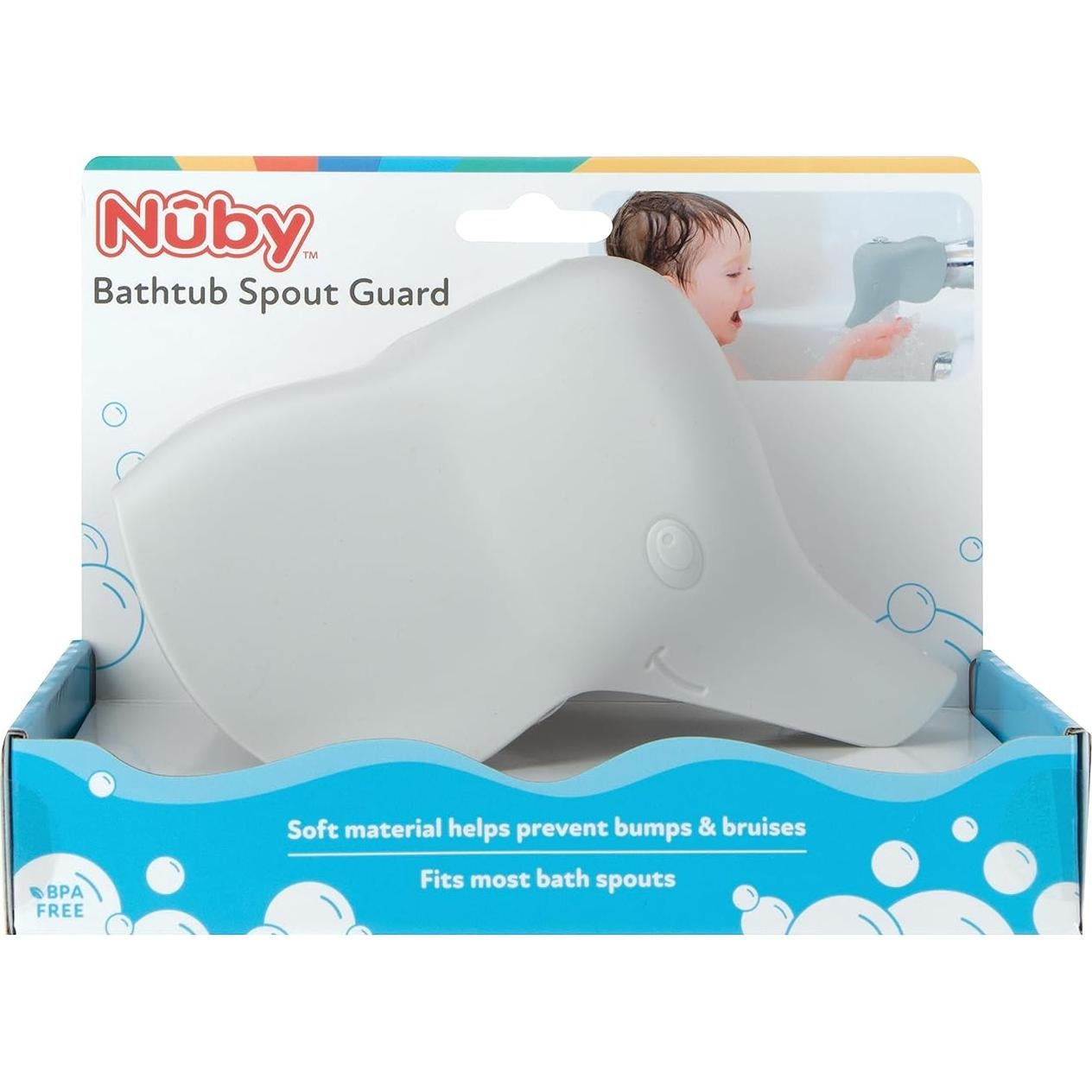 Protector de Grifo de Baño Nuby Elefante - Seguridad para Bebés
