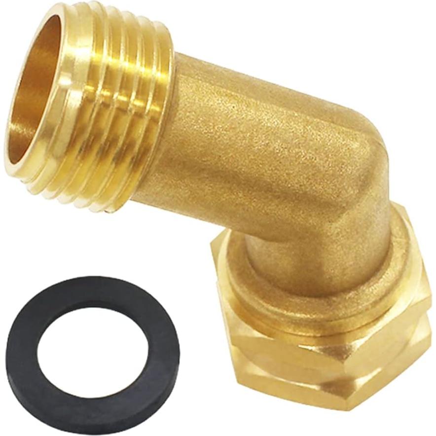 Conector de Manguera de Jardín Joywayus 3/4" GHT Ángulo 45°