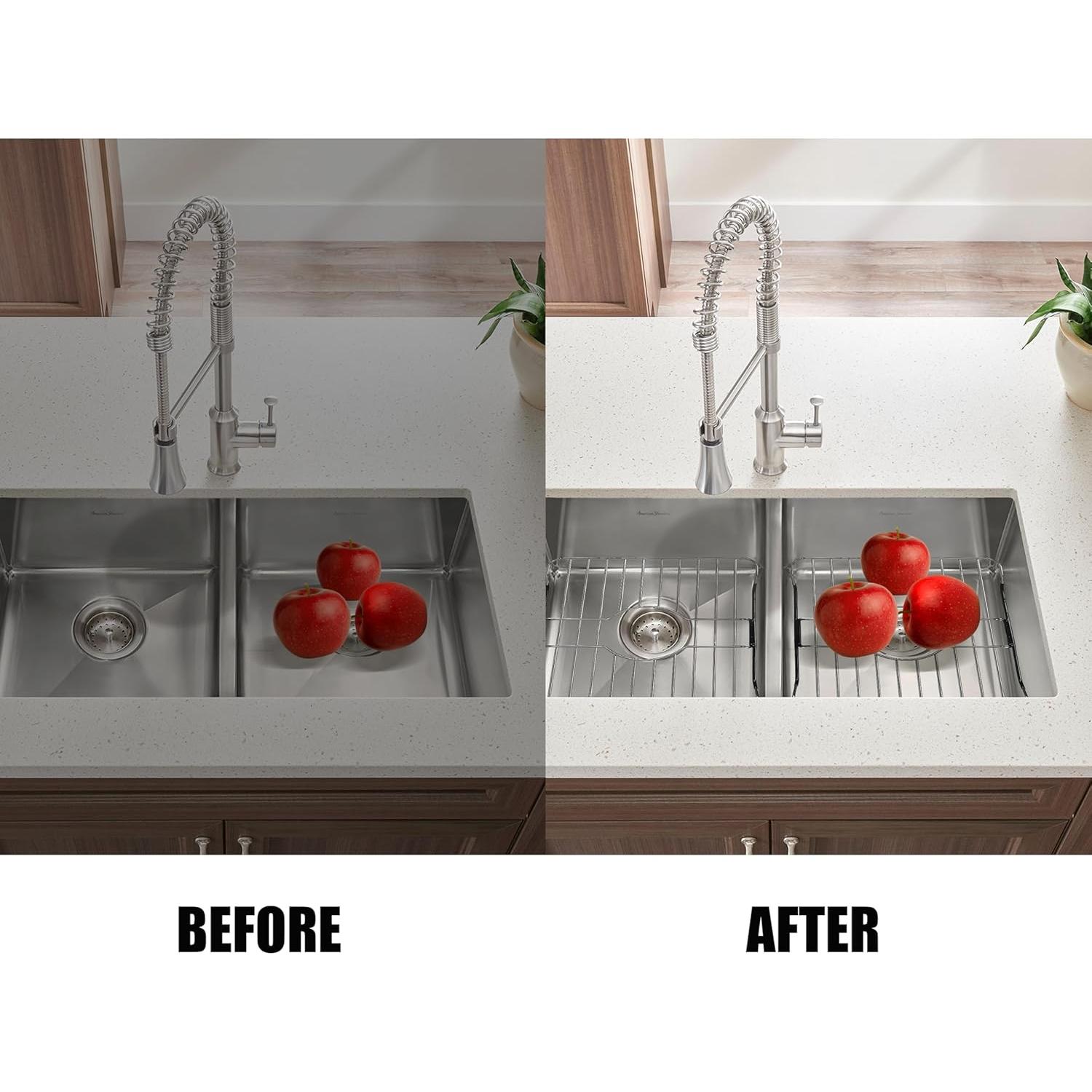 Protector de Fregadero Acero Inoxidable 304 SunnyPoint 27.3x31.5cm