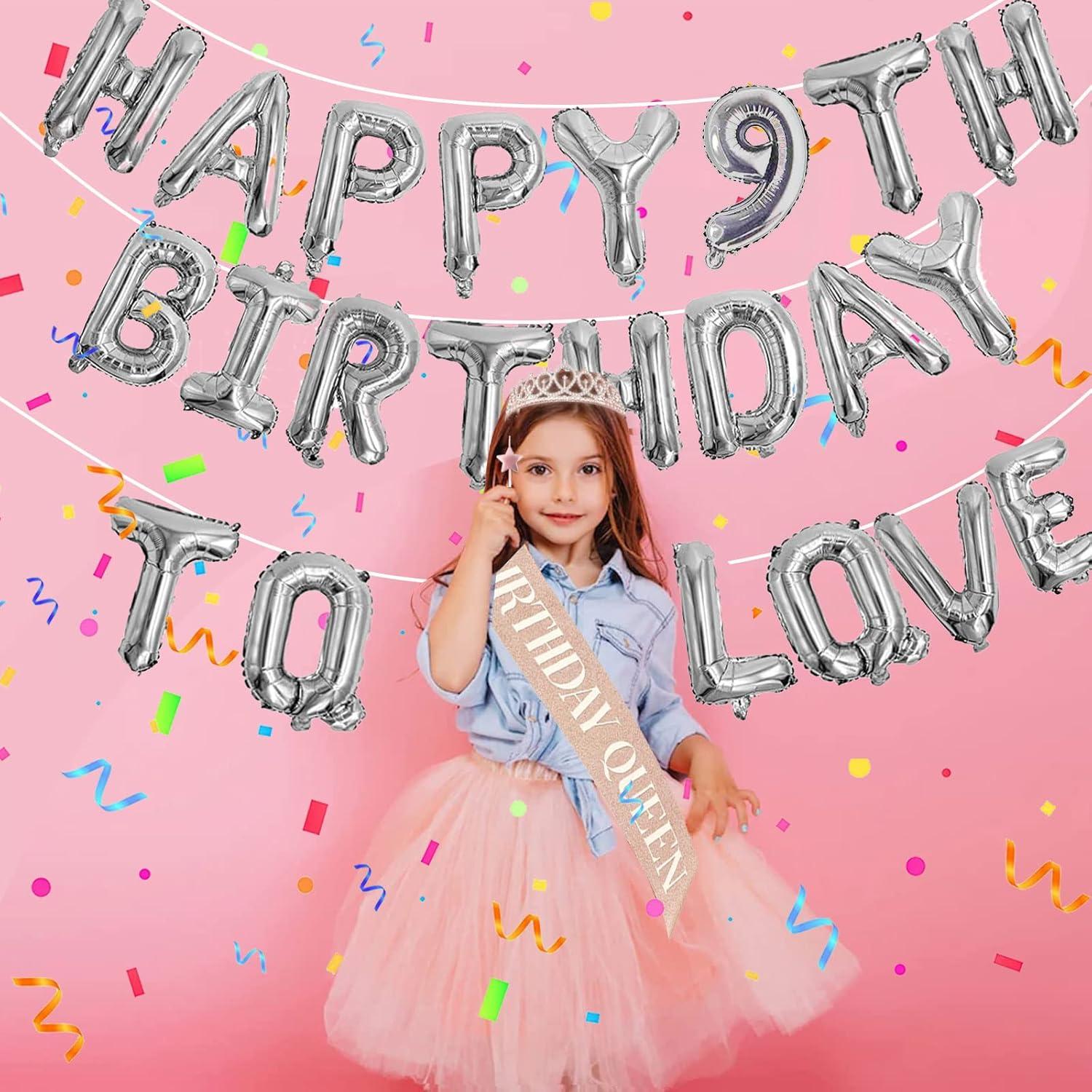 Banner de Globos de Feliz Cumpleaños Awfrky 76pcs Personalizado