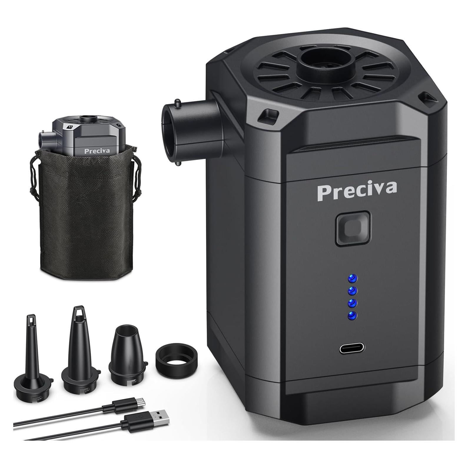 Bomba de Aire Eléctrica Preciva WQ-021 4kPa 5200mAh Portátil