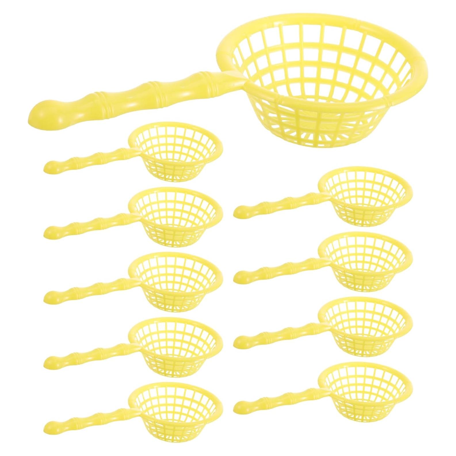 10pcs Red de Pesca de Plástico ifundom para Adolescentes