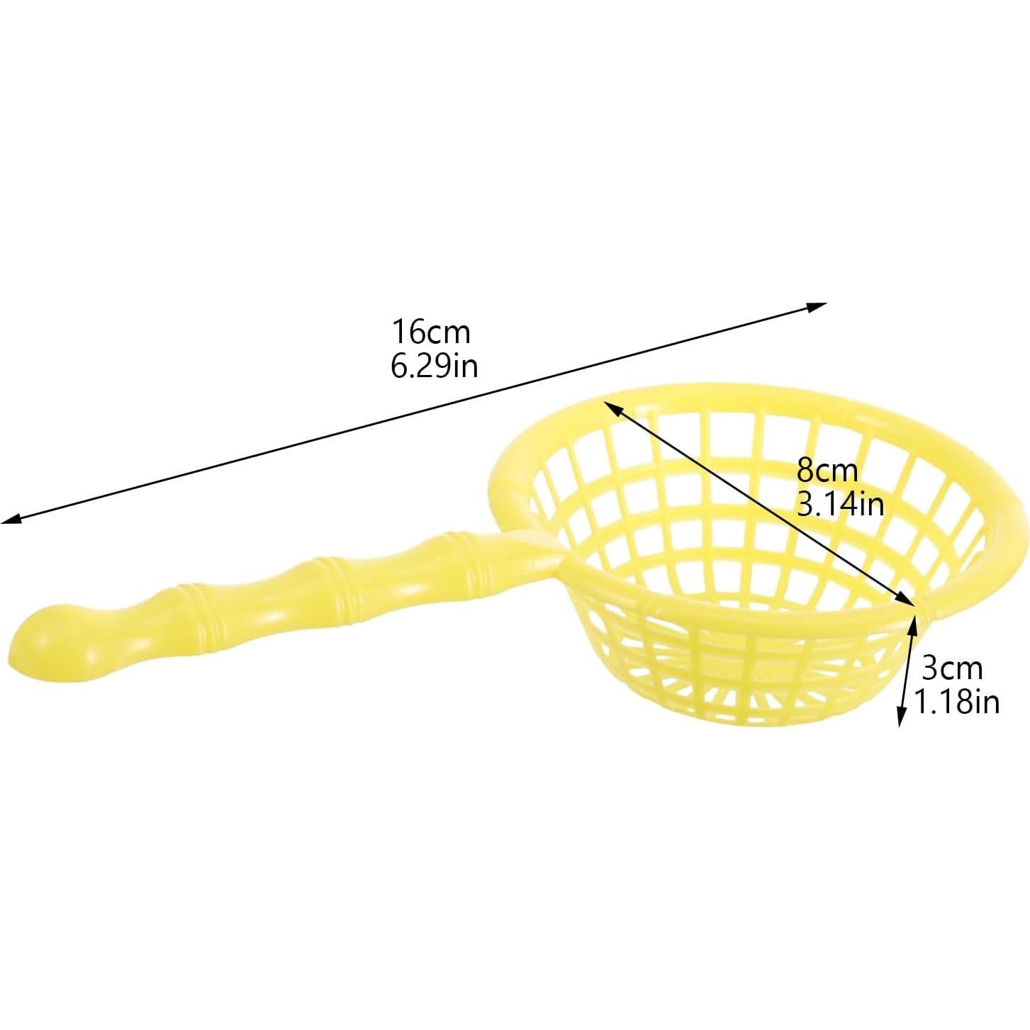 10pcs Red de Pesca de Plástico ifundom para Adolescentes