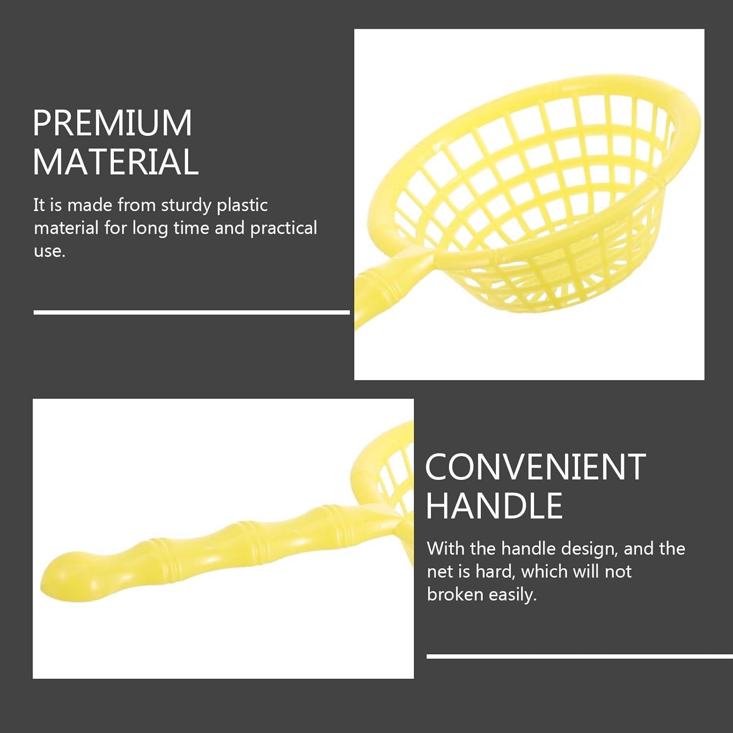 10pcs Red de Pesca de Plástico ifundom para Adolescentes