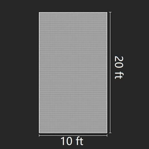 Malla de Barrera para Insectos Alpurple 6.1x3.0m Jardín