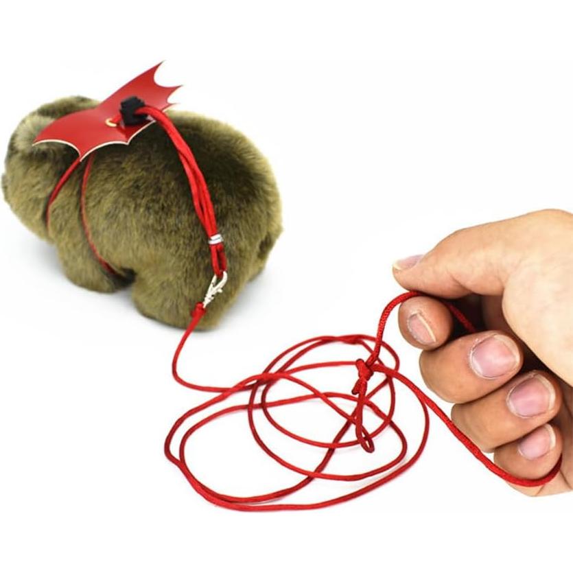 Correa y Arnés Ajustable VANZACK para Hámster y Animales Pequeños