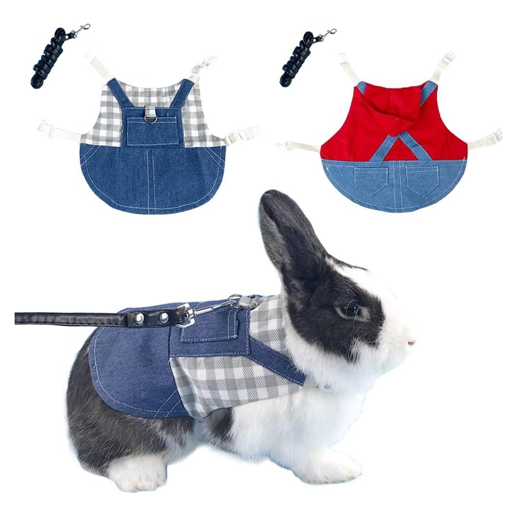 Conjunto Arnés y Correa para Conejos MERCRI Grande 2 PCS