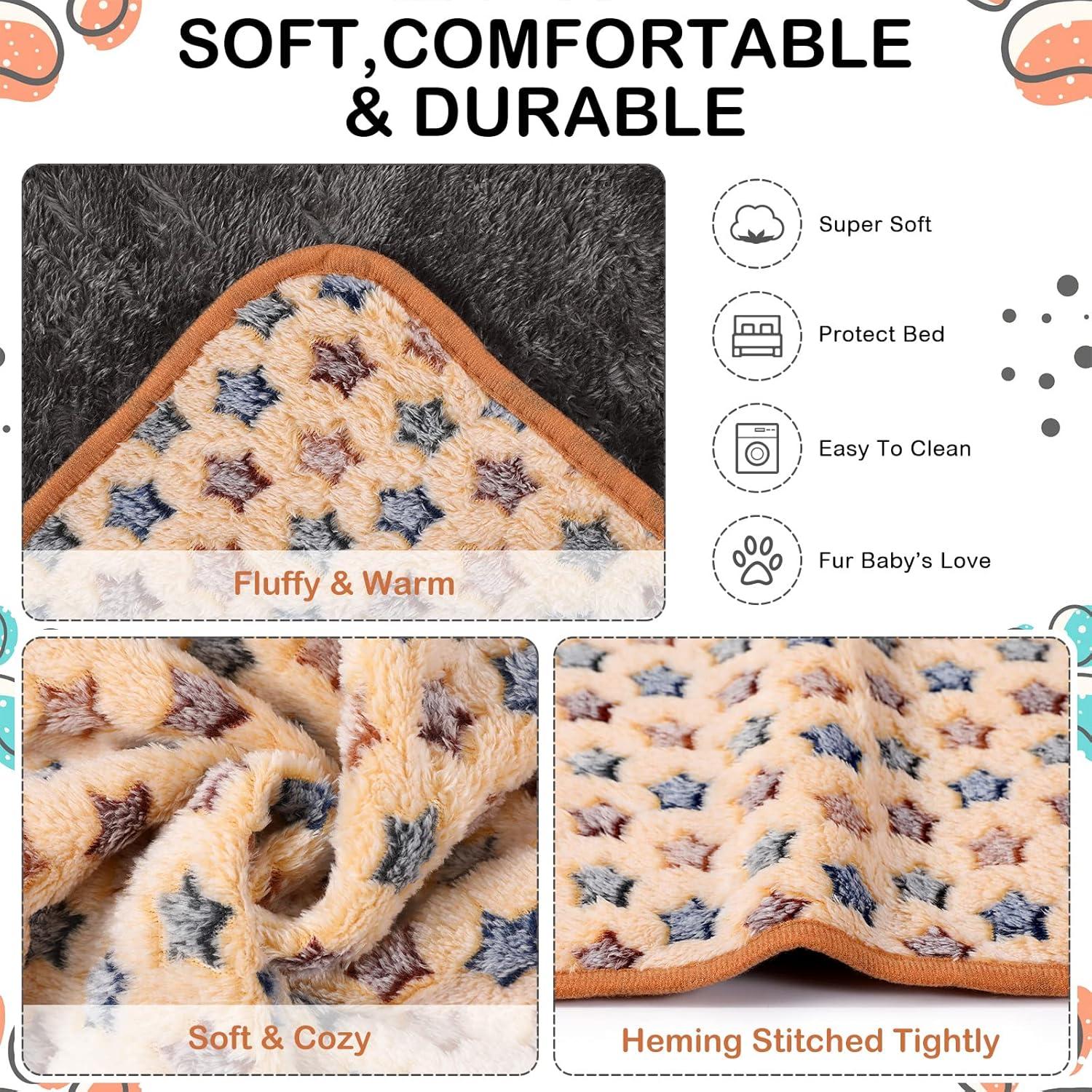 8 Forros de Cama para Jaula de Cobayas Tudomro 30x30 cm