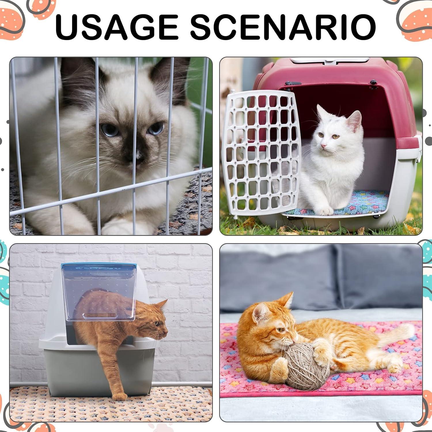 8 Forros de Cama para Jaula de Cobayas Tudomro 30x30 cm