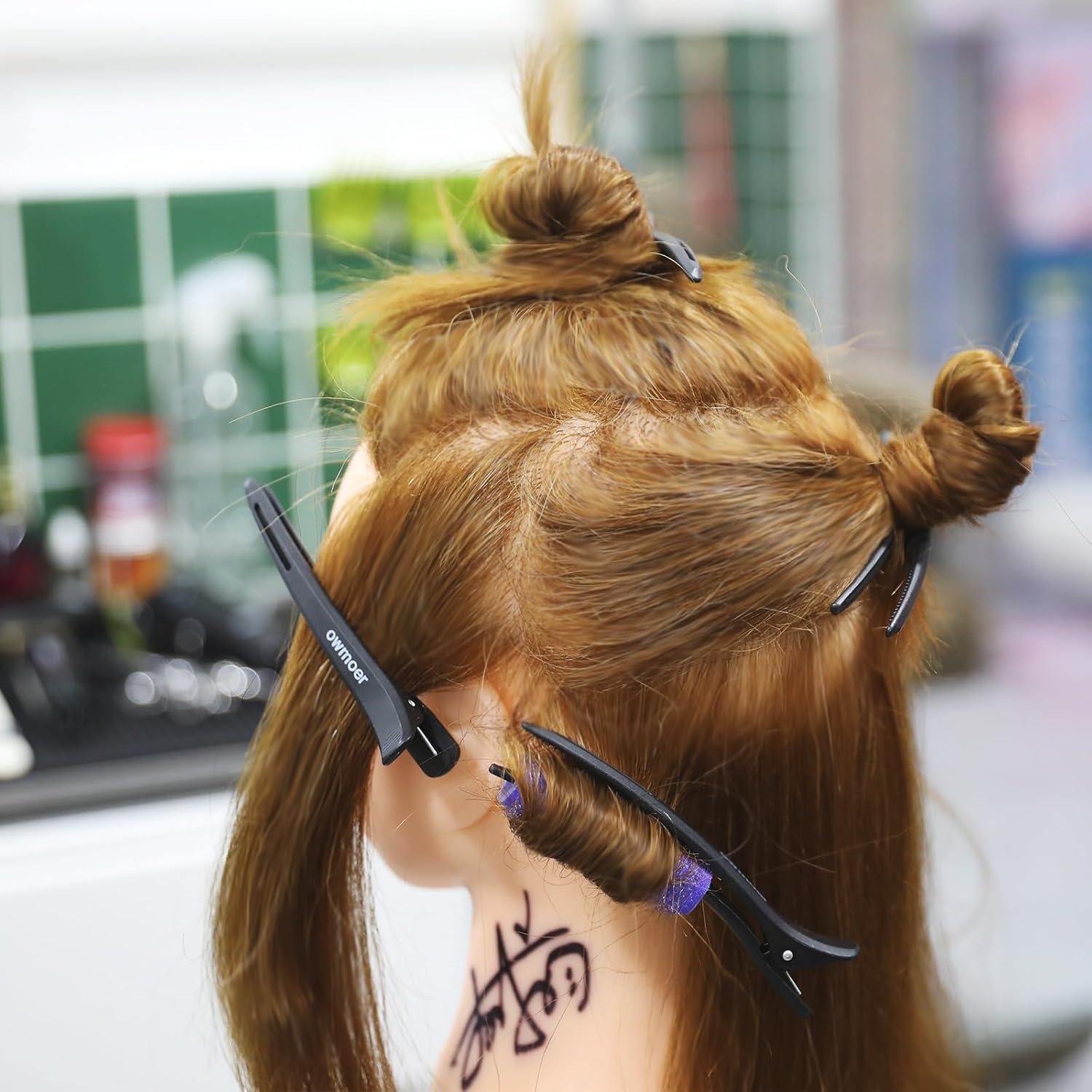 Pinzas de Pelo Profesionales Antideslizantes 6pcs 11.94cm