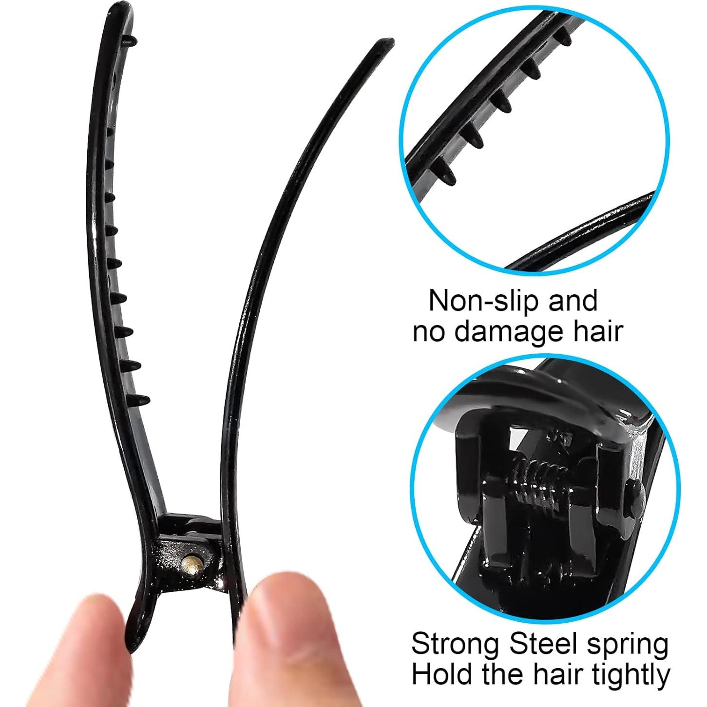 Clip para Cabello EWSNM, 12 Unidades Antideslizantes Multicolor