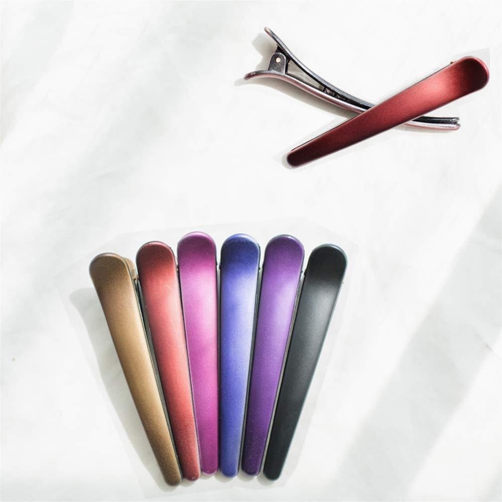 Pinzas para el cabello HAITAO 12 PCS Antideslizantes 8.9 cm