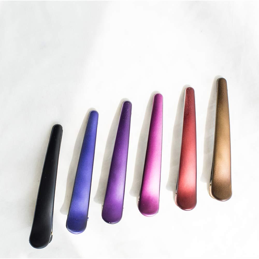 Pinzas para el cabello HAITAO 12 PCS Antideslizantes 8.9 cm