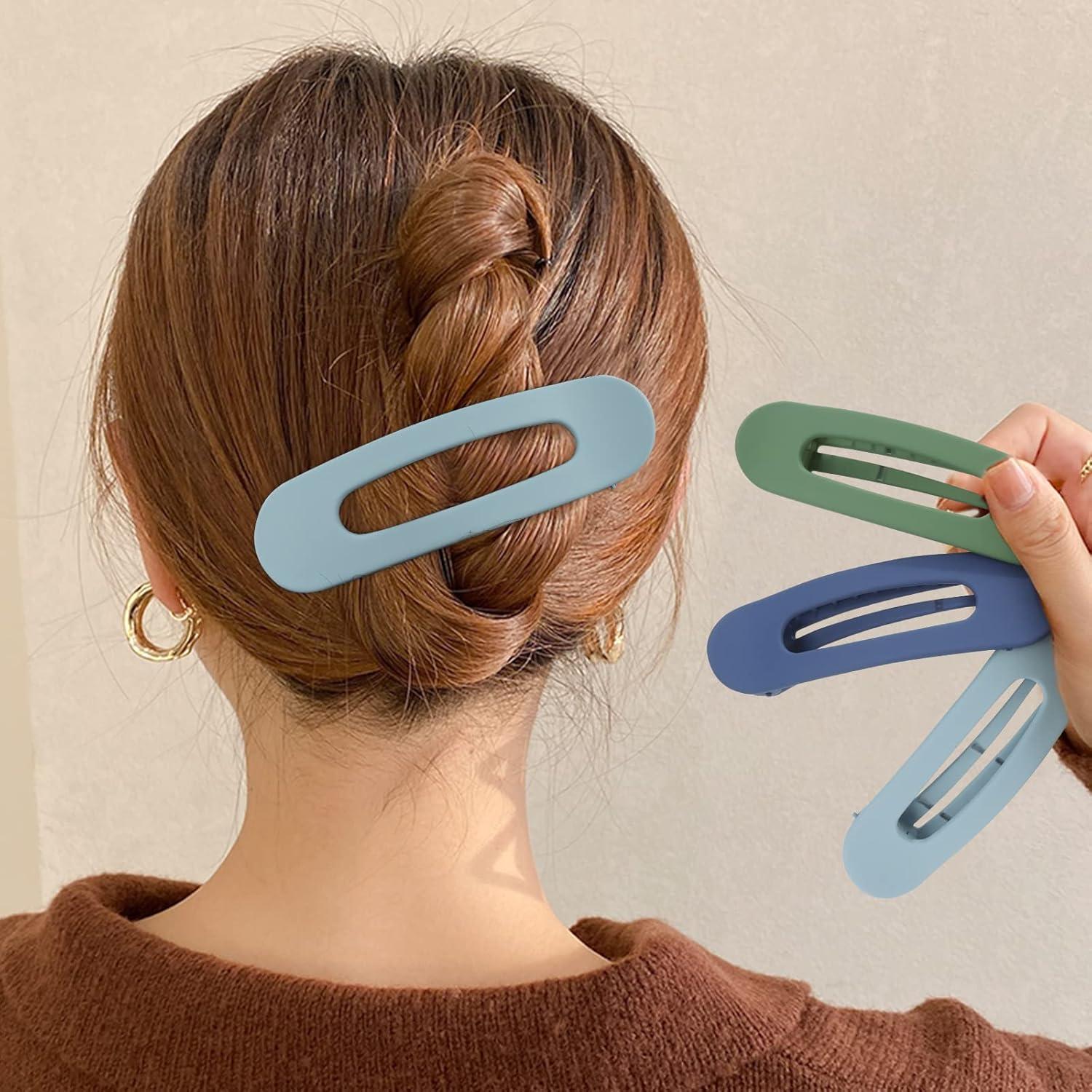 Pinzas para el cabello ACO-UINT - Paquete de 8 antideslizantes