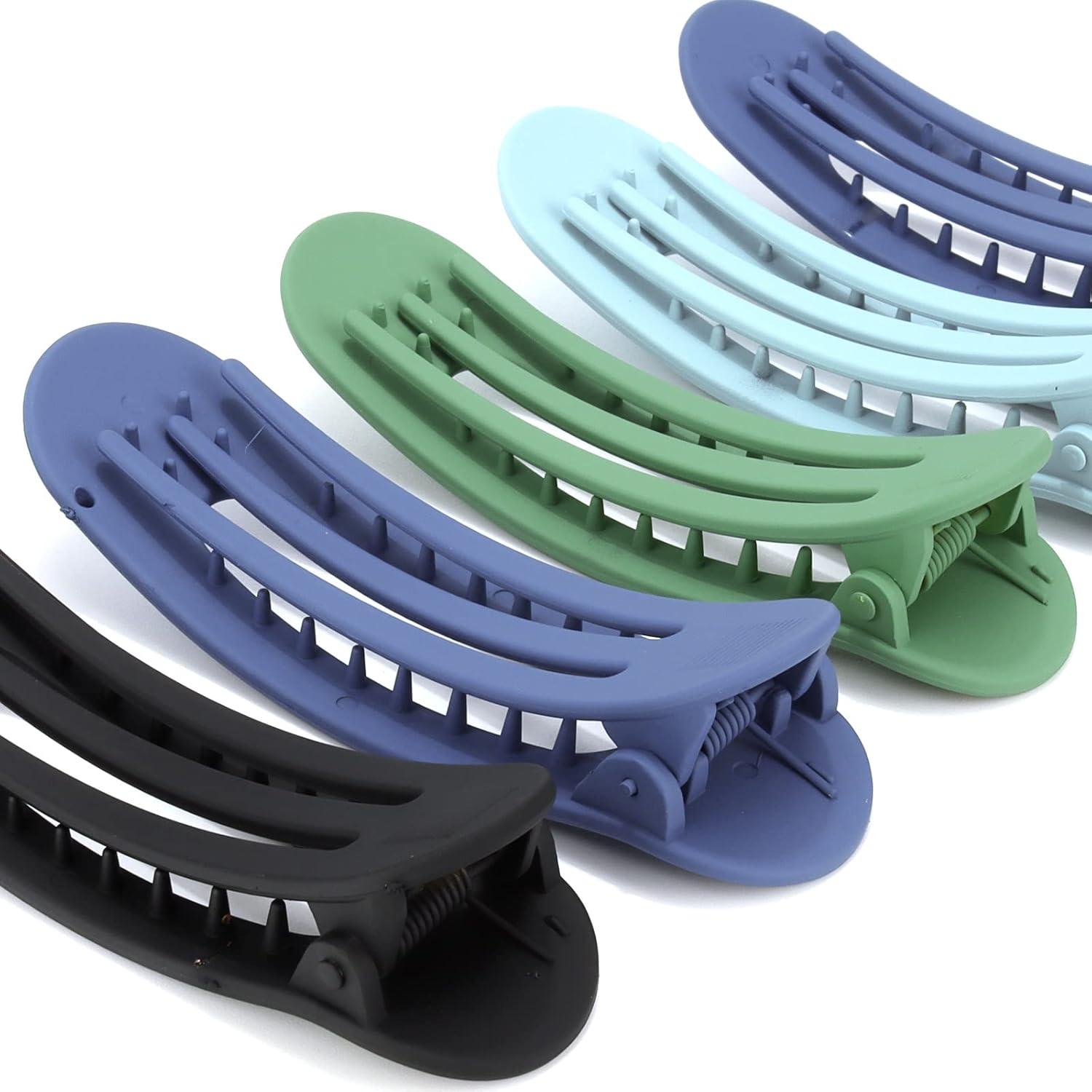 Pinzas para el cabello ACO-UINT - Paquete de 8 antideslizantes