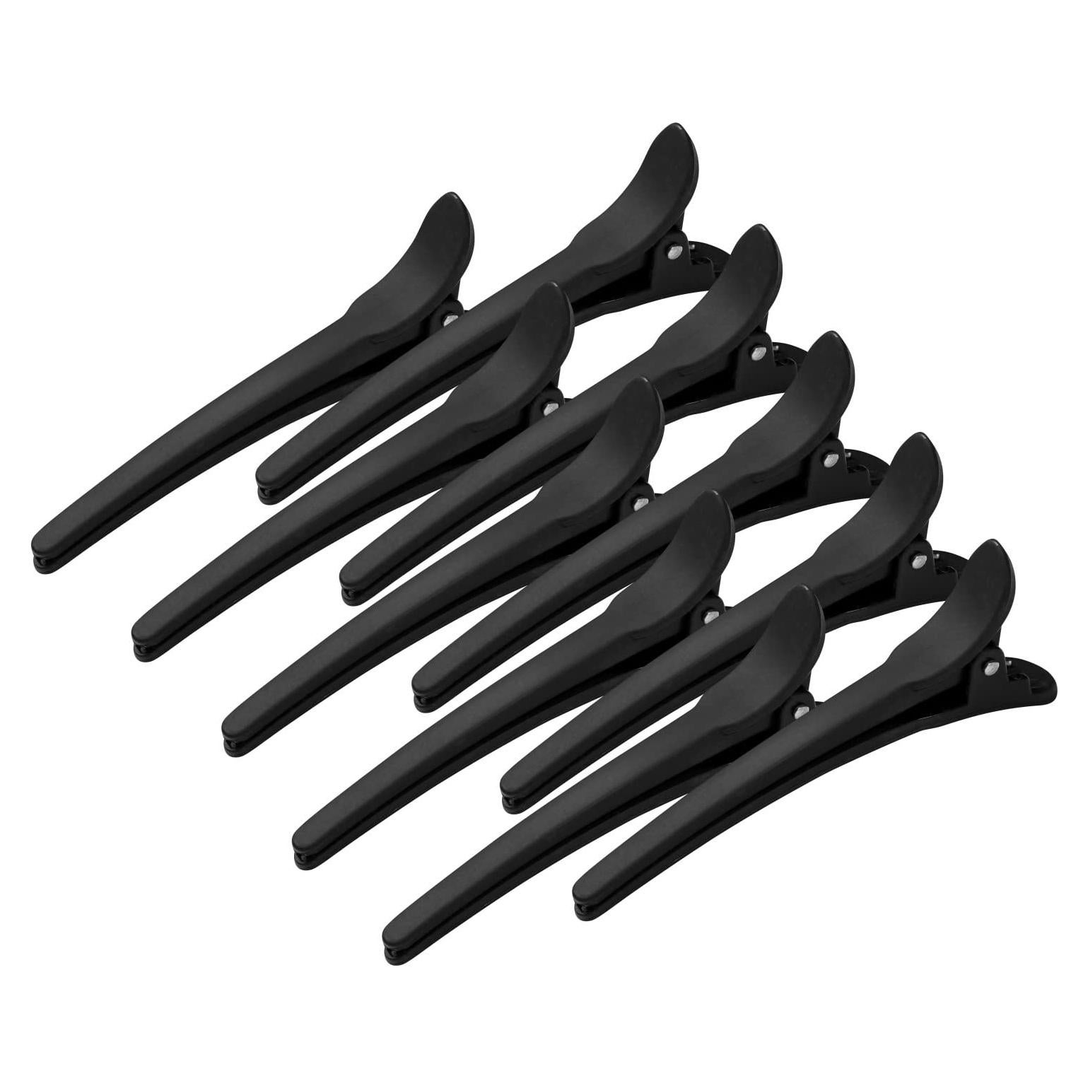 Clips para Cabello WANBY 12Pcs Negro Profesional 10cm