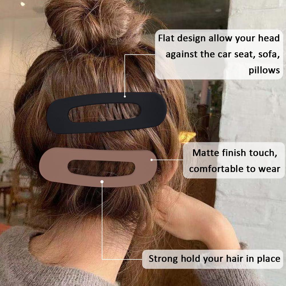 Clips de Pelo Tipo Cocodrilo Ahoney - Paquete de 12, 3 Tamaños