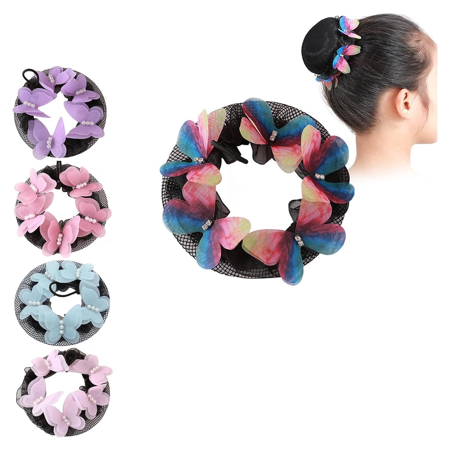 5 Redes Elásticas para Coletas Fishpride con Mariposas 8.5cm