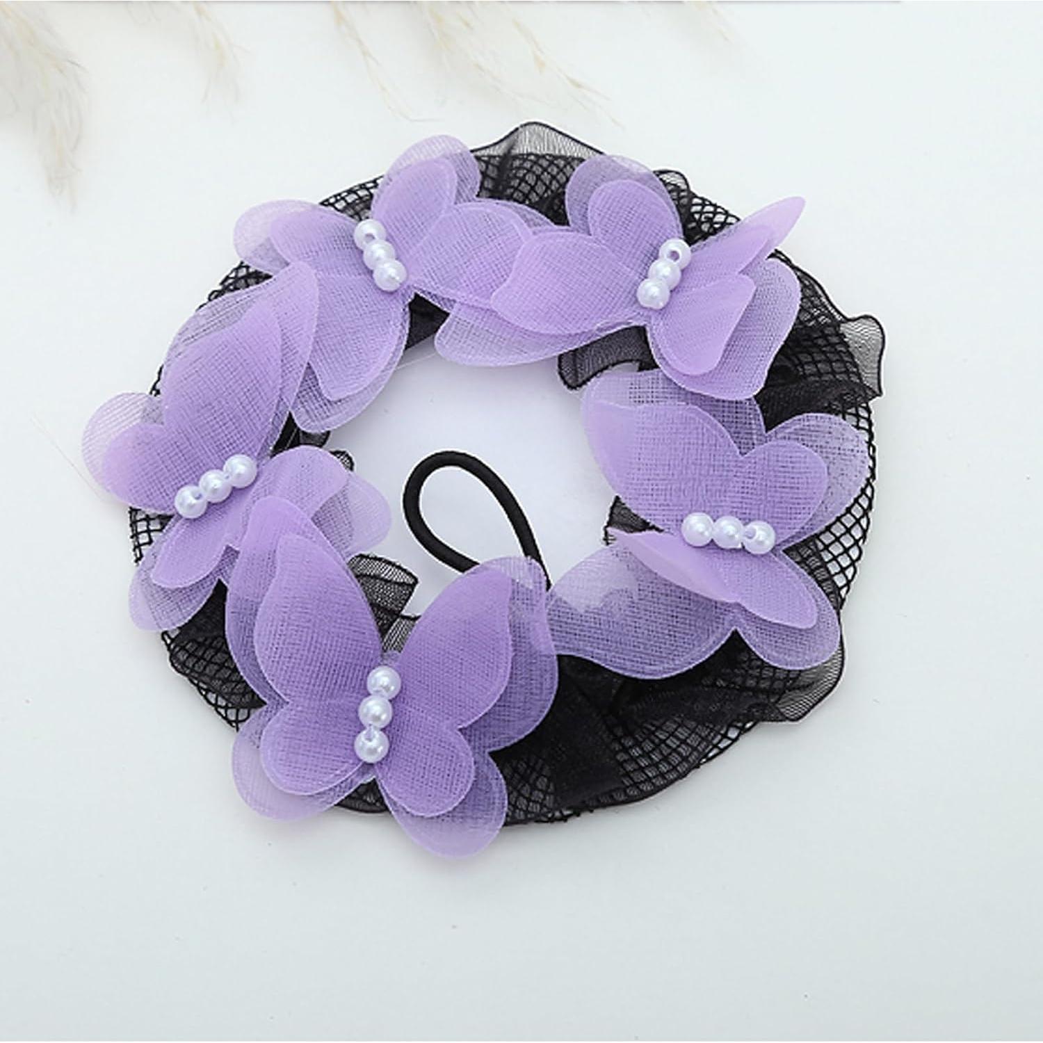 5 Redes Elásticas para Coletas Fishpride con Mariposas 8.5cm