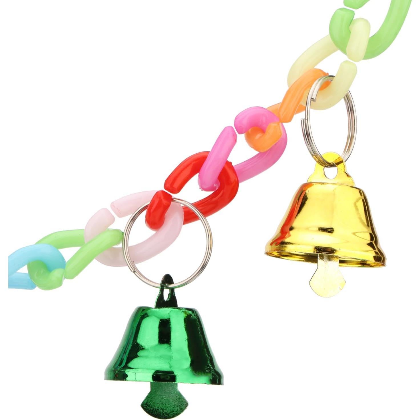 Puente Colgante para Hámster y Loro Hypeety con Campanas