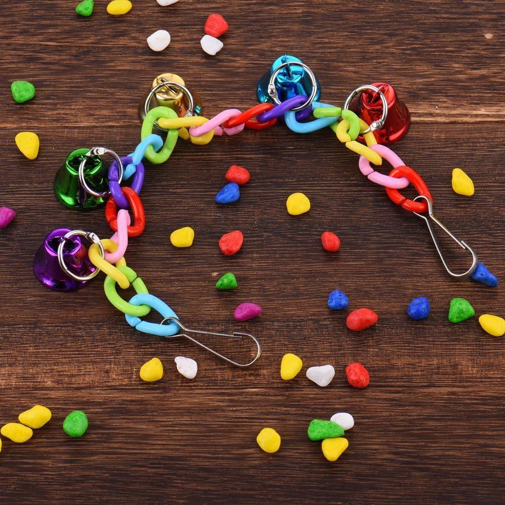 Puente Colgante para Hámster y Loro Hypeety con Campanas