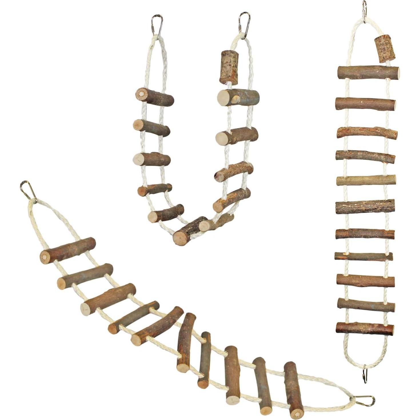 Escalera de Cuerda de Sisal Exotic Nutrition 61x10 cm para Mascotas