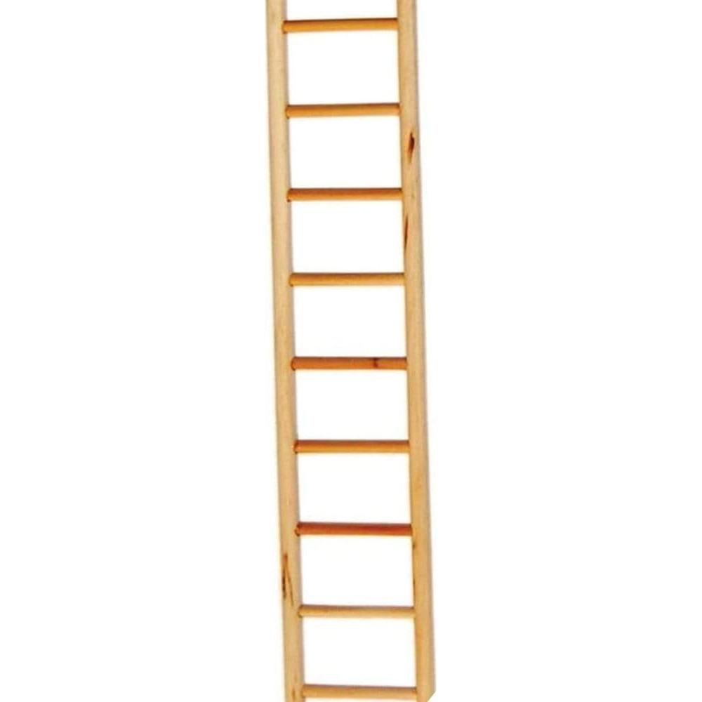 Escalera de Madera Natural Birdie Basics 11 Pasos para Aves