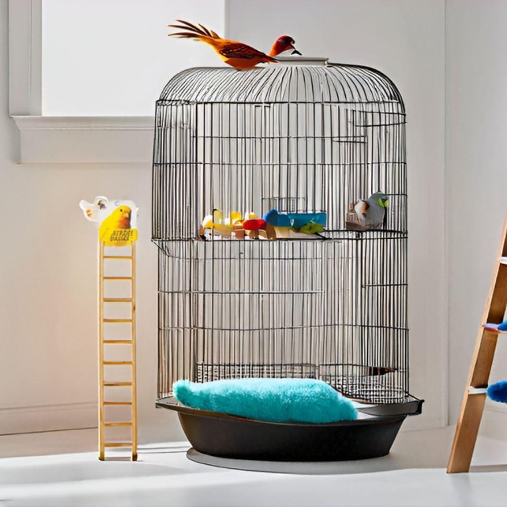 Escalera de Madera Natural Birdie Basics 11 Pasos para Aves