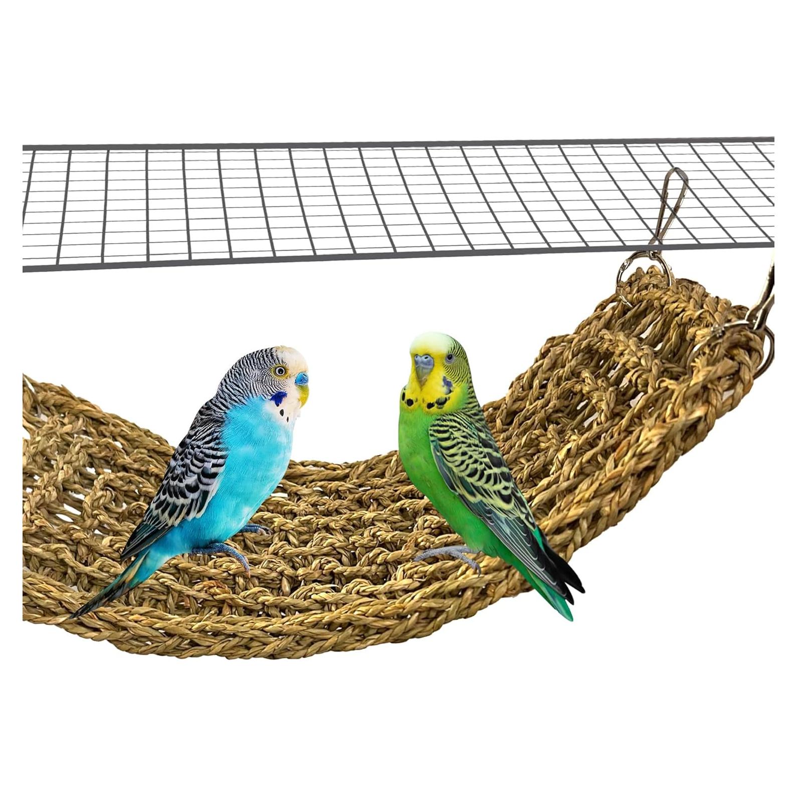 Mat de Juncos SIMENA para Pájaros - Hamaca Tejida a Mano