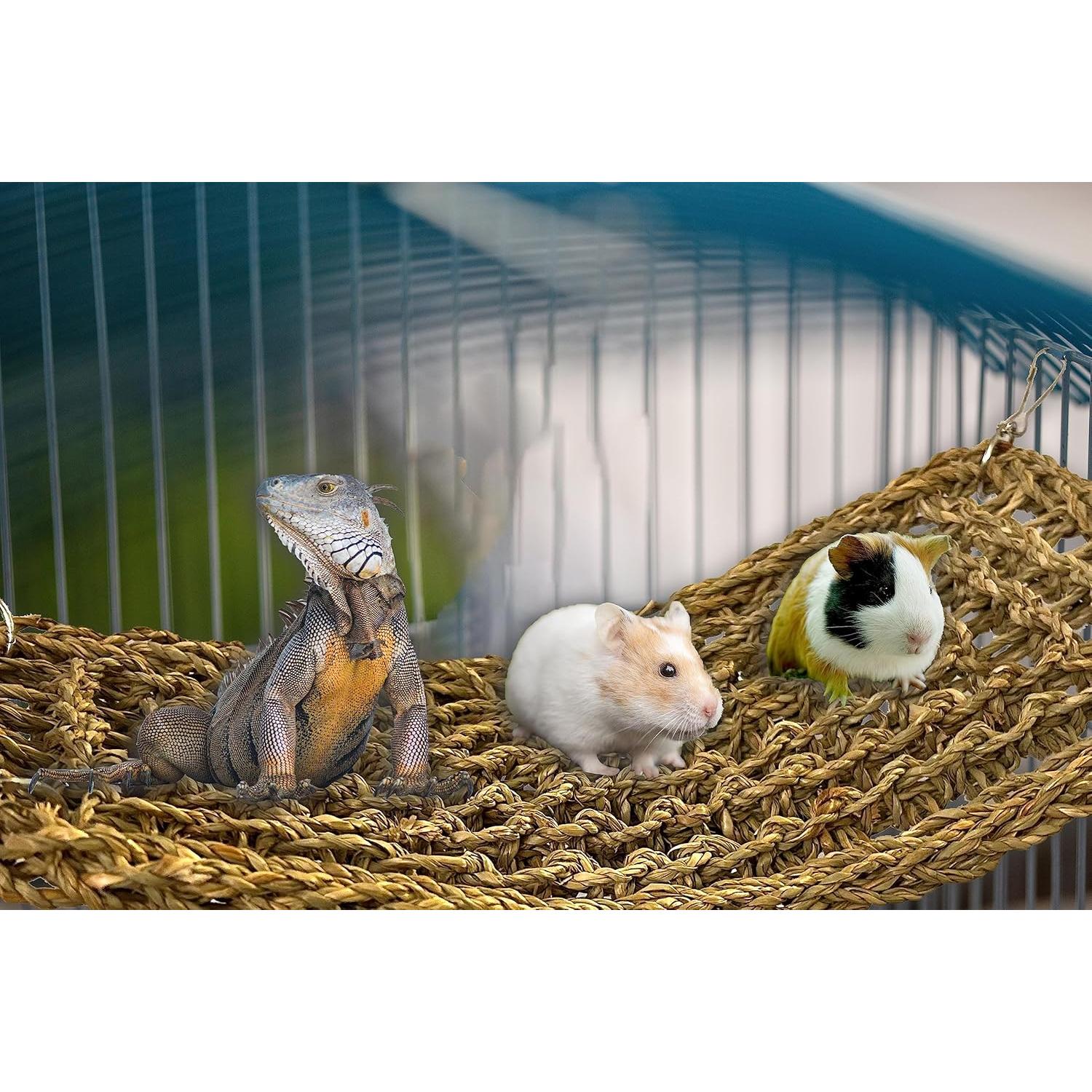 Mat de Juncos SIMENA para Pájaros - Hamaca Tejida a Mano