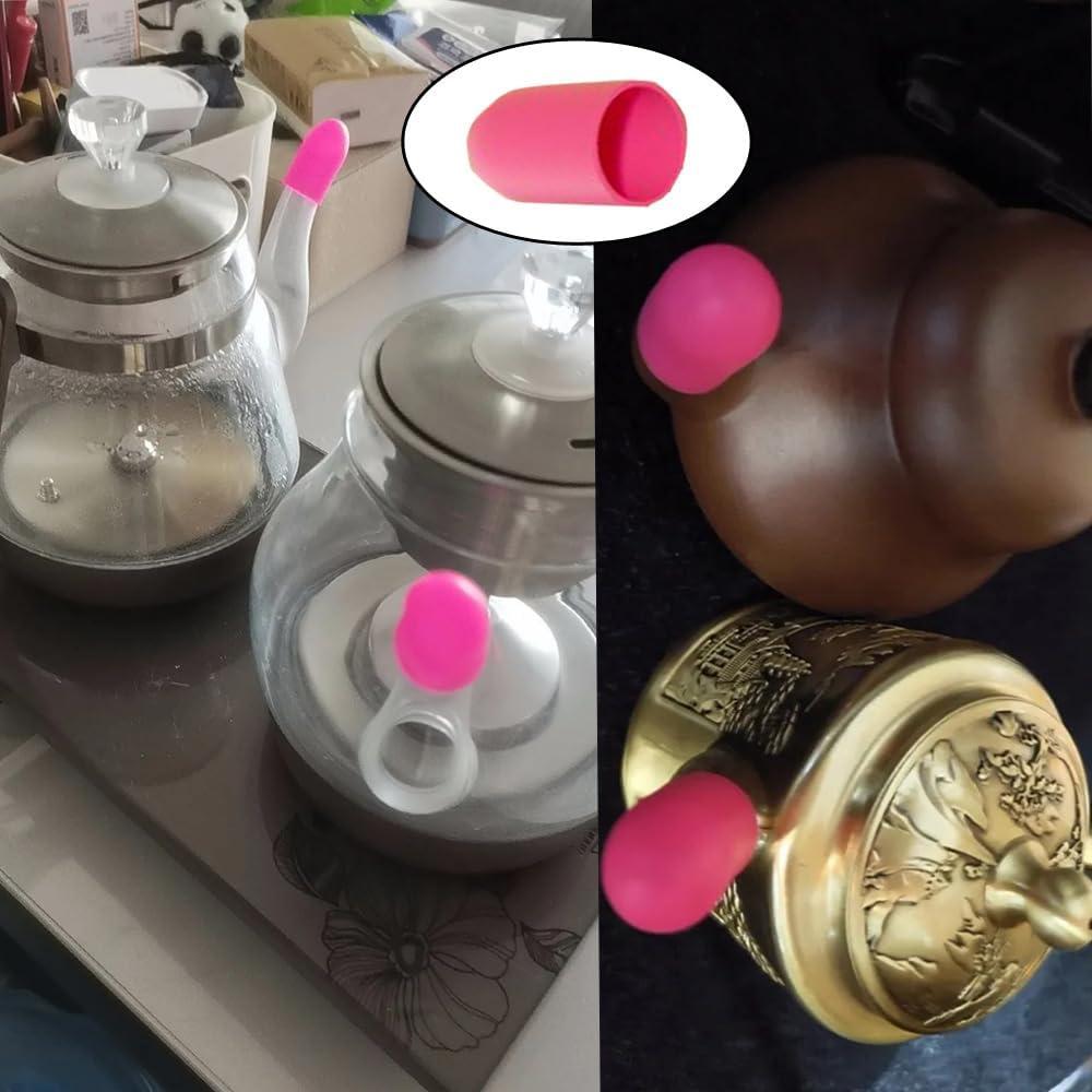 Paquete de 10 Cubiertas de Silicona para Pico de Tetera NentMent