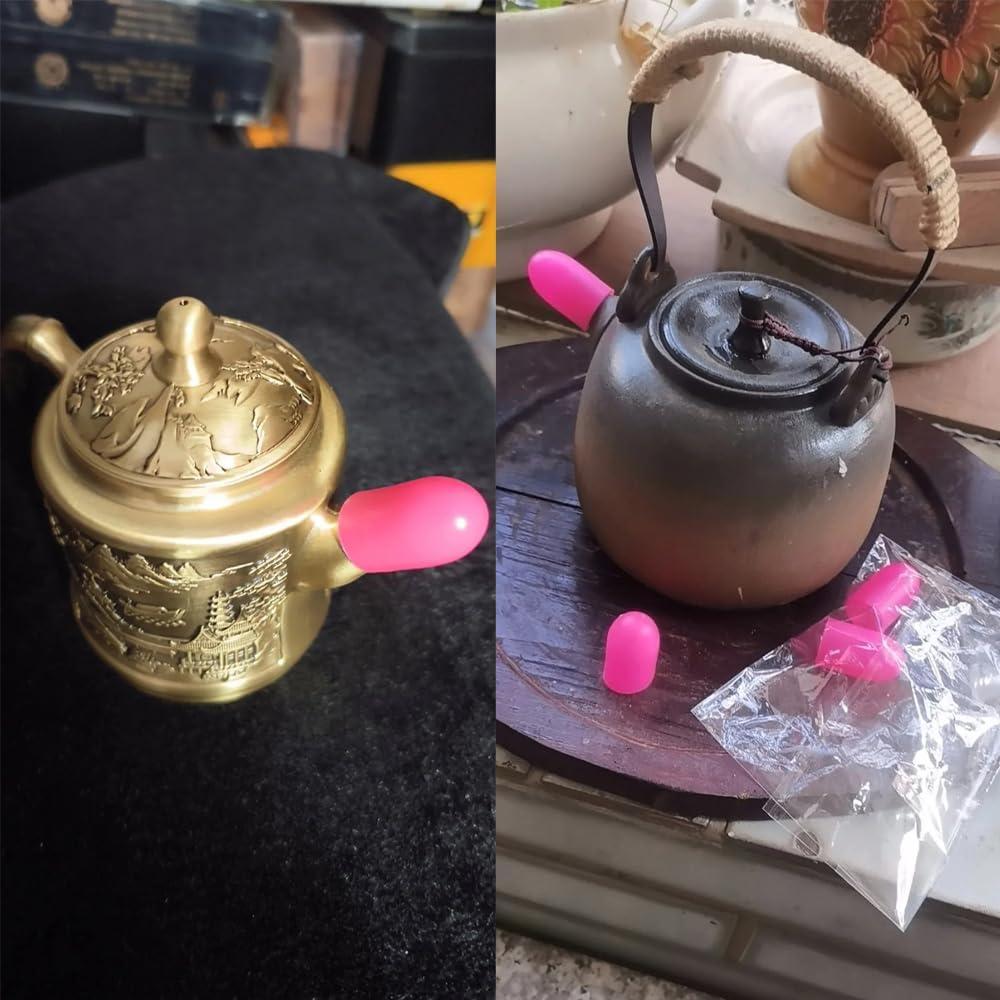 Paquete de 10 Cubiertas de Silicona para Pico de Tetera NentMent