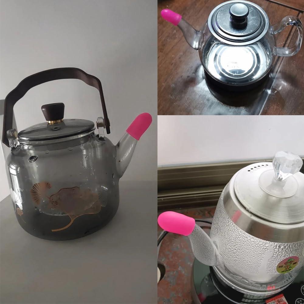 Paquete de 10 Cubiertas de Silicona para Pico de Tetera NentMent