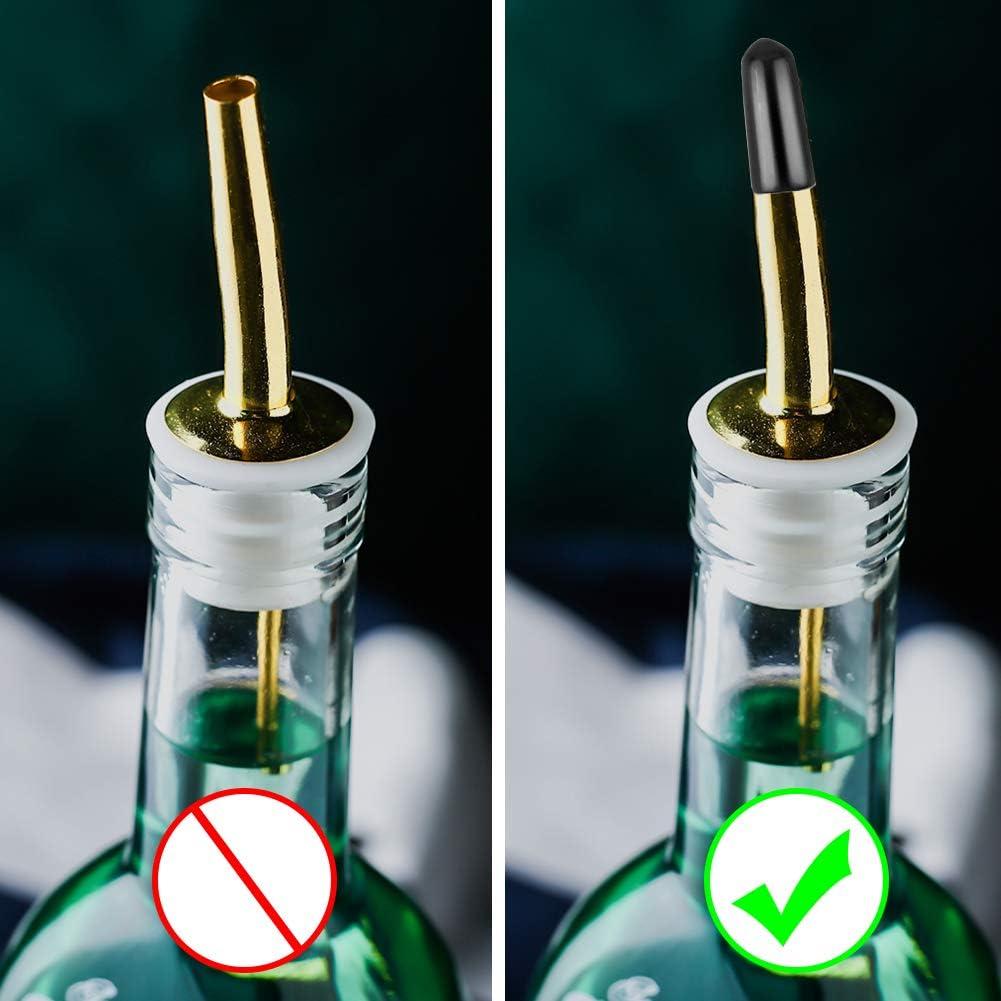 Cubiertas de Vertedor WXJ13 - 200 Piezas PVC Negro