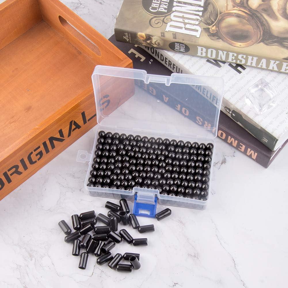 Cubiertas de Vertedor WXJ13 - 200 Piezas PVC Negro