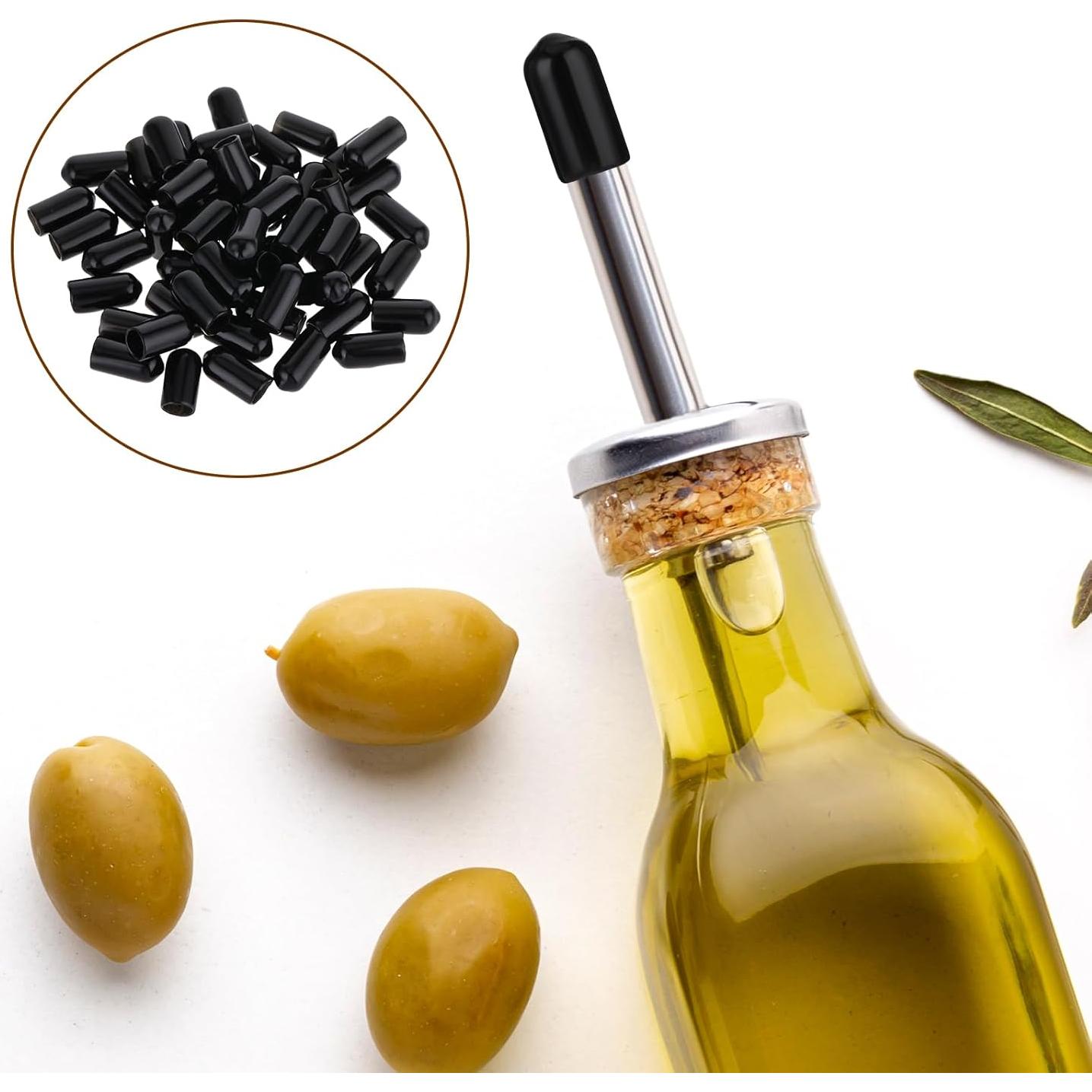 55 Tapas de Válvula de Goma InnoHHustle para Botellas