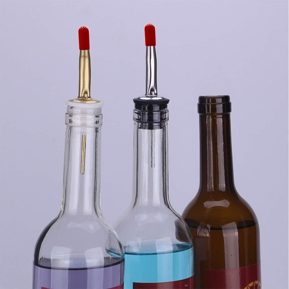 200 Cubiertas de Goma para Vertedores de Licor - Rojo