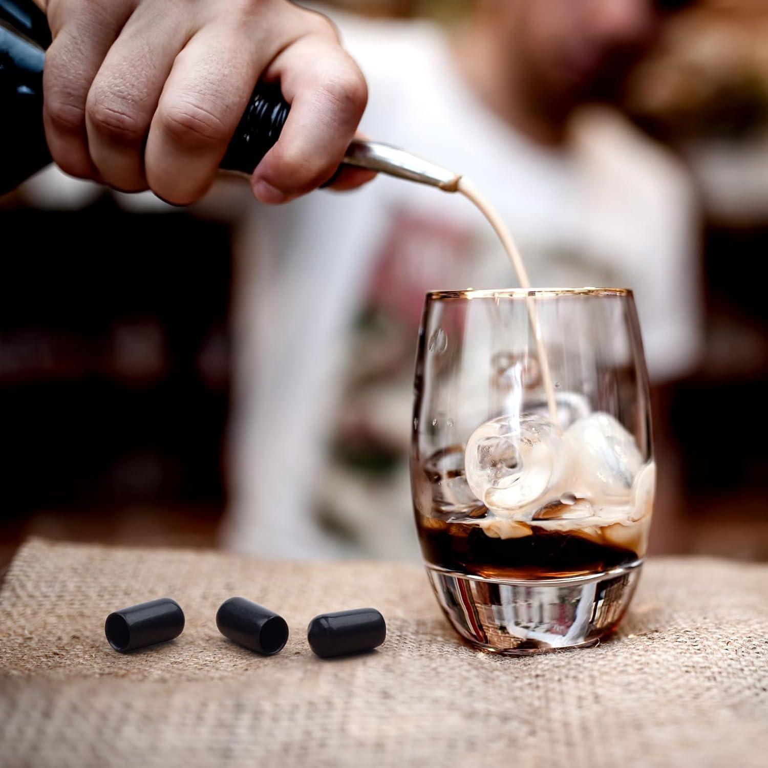 OIIKI 150 Tapas de Pitorro de Goma para Botellas de Licor