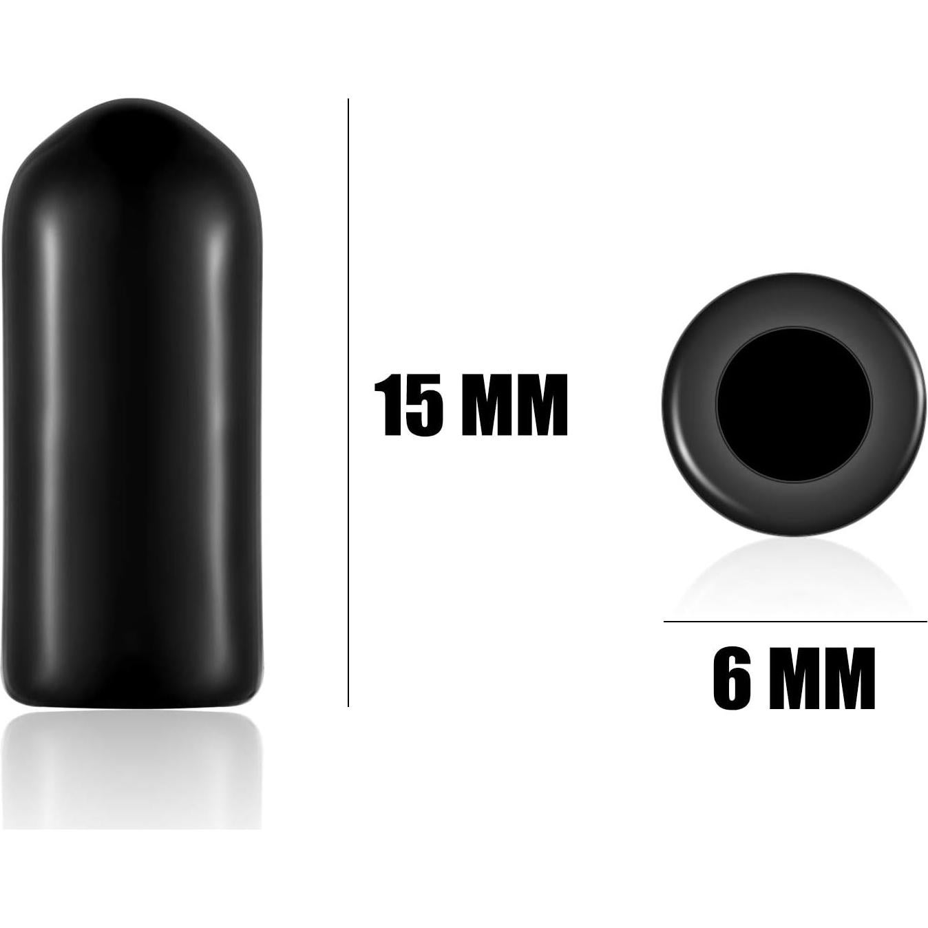 30 Tapas de Silicona para Botellas de Aerógrafo Blulu