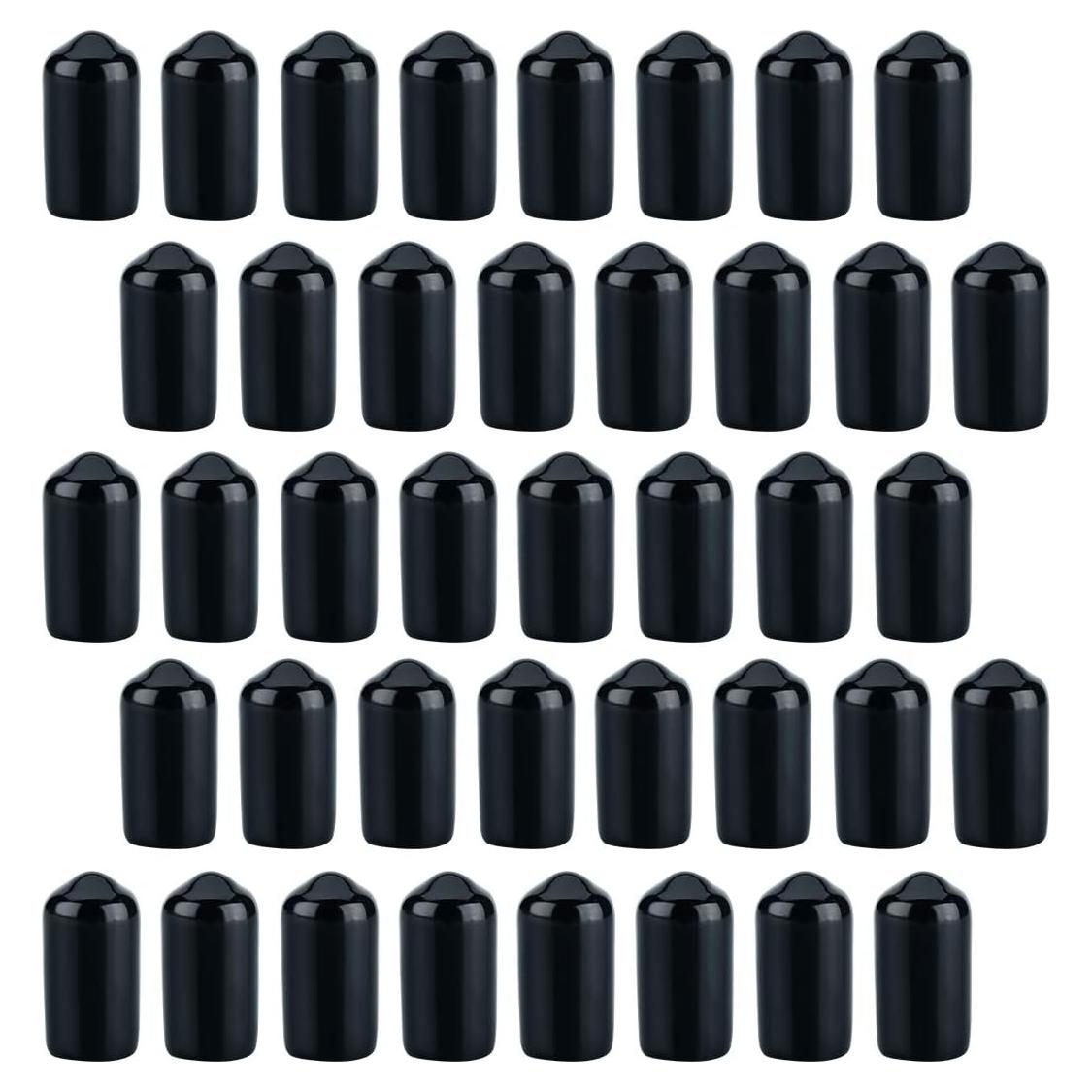 Paquete de 150 Cubiertas de Vertido OIIKI - Goma Negra