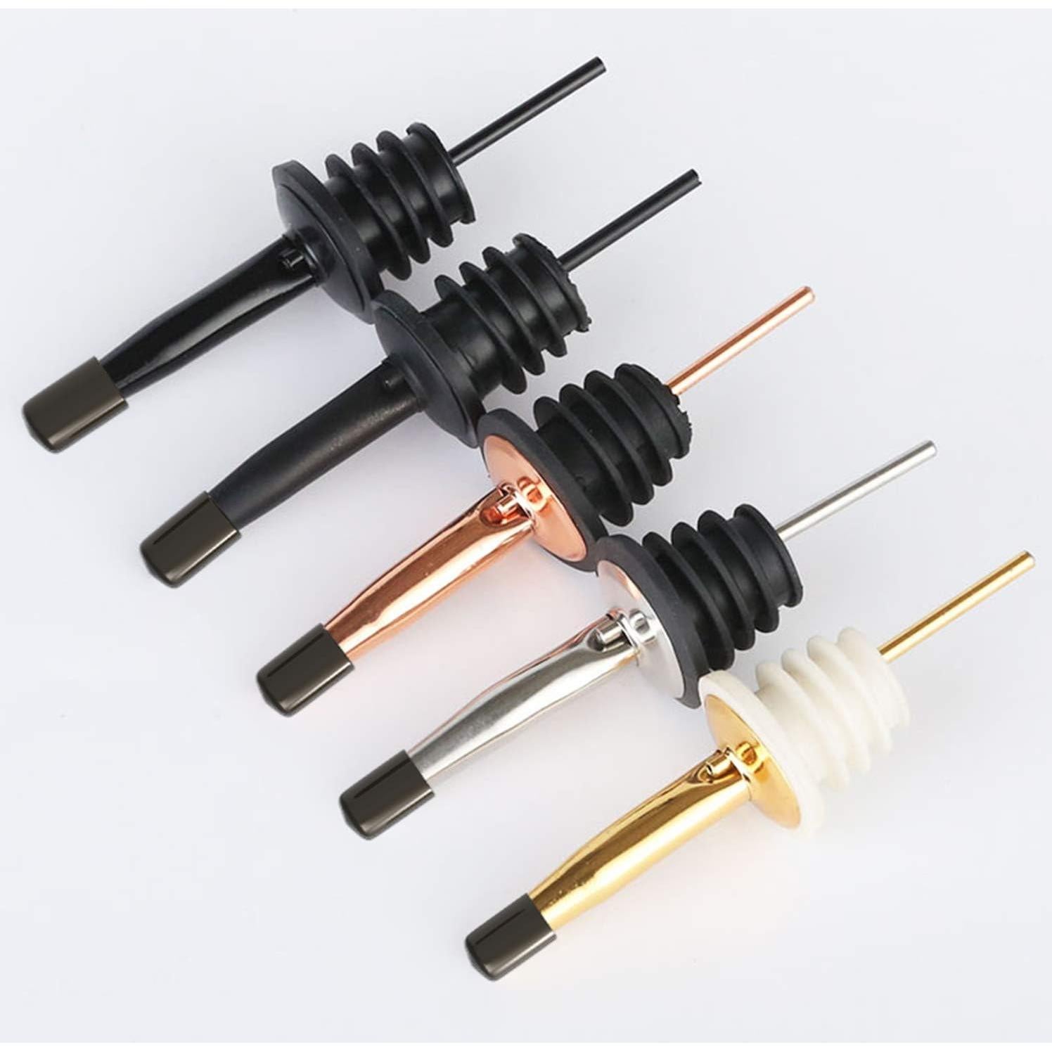 Paquete de 150 Cubiertas de Vertido OIIKI - Goma Negra